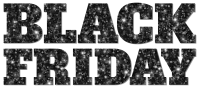 Black Friday label PNG title