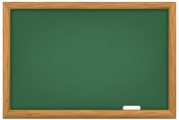 Blackboard green PNG