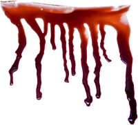 Капли крови PNG фото