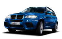 blue BMW PNG image, free download