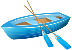 Blue Boat Transparent PNG Clip Art Image transparent PNG picture