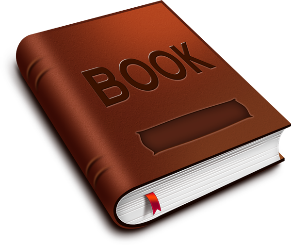 brown book PNG image, free image