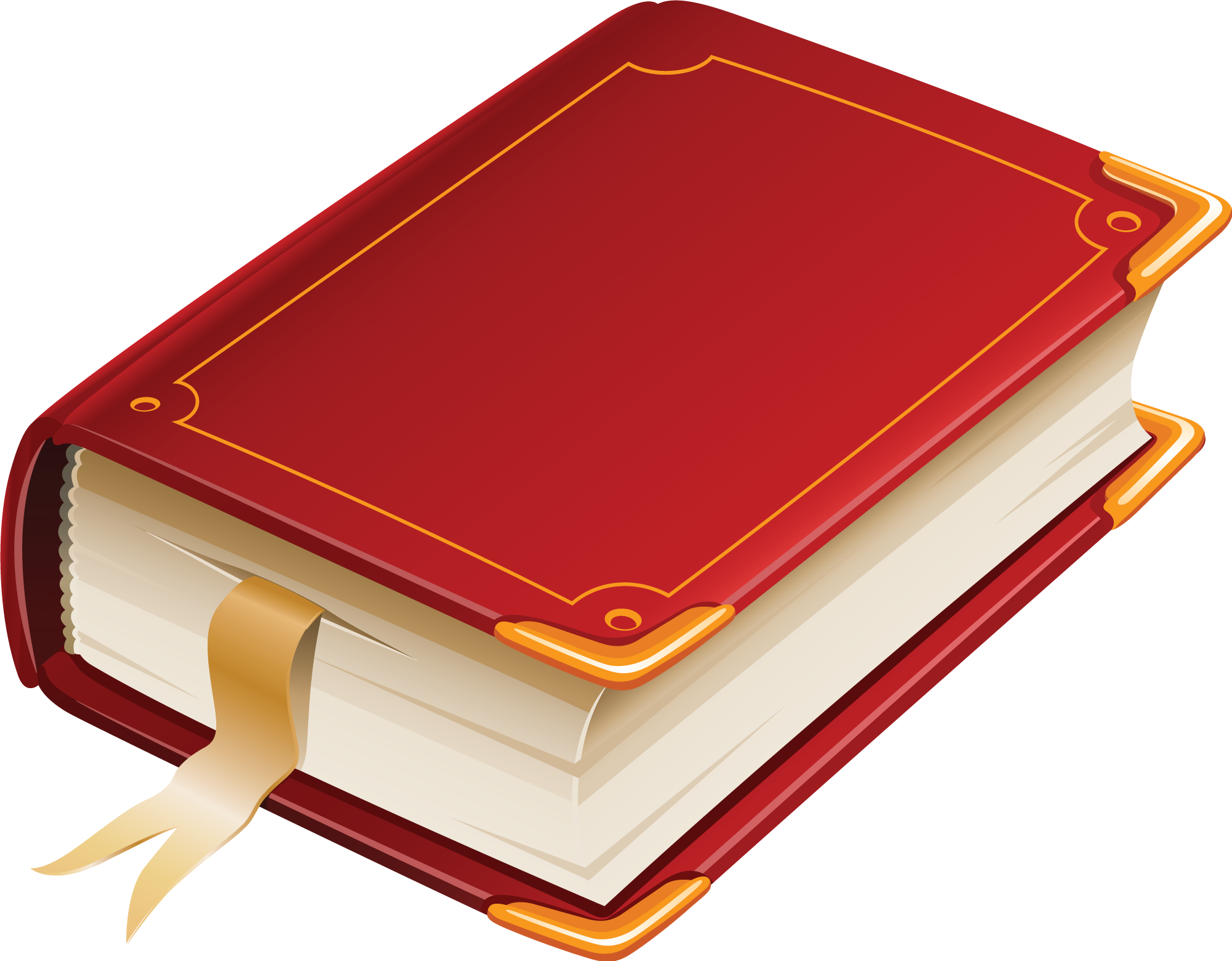 Red book PNG image, free image