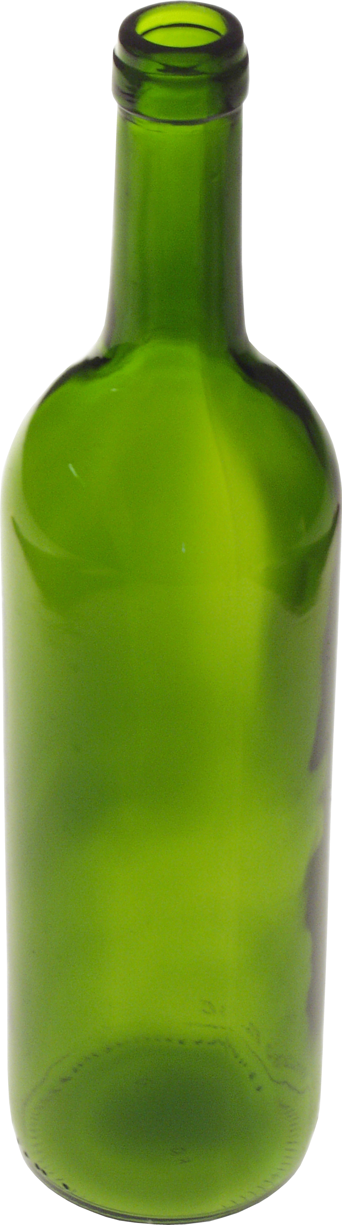 greem glass PNG bottle