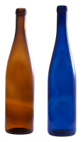 glass empty bottles PNG image