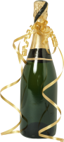 Бутылка шампанского PNG фото