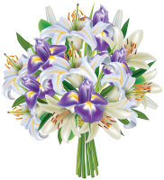 Ramo de flores PNG