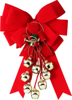 red ribbon bow PNG
