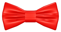 red Bow tie PNG