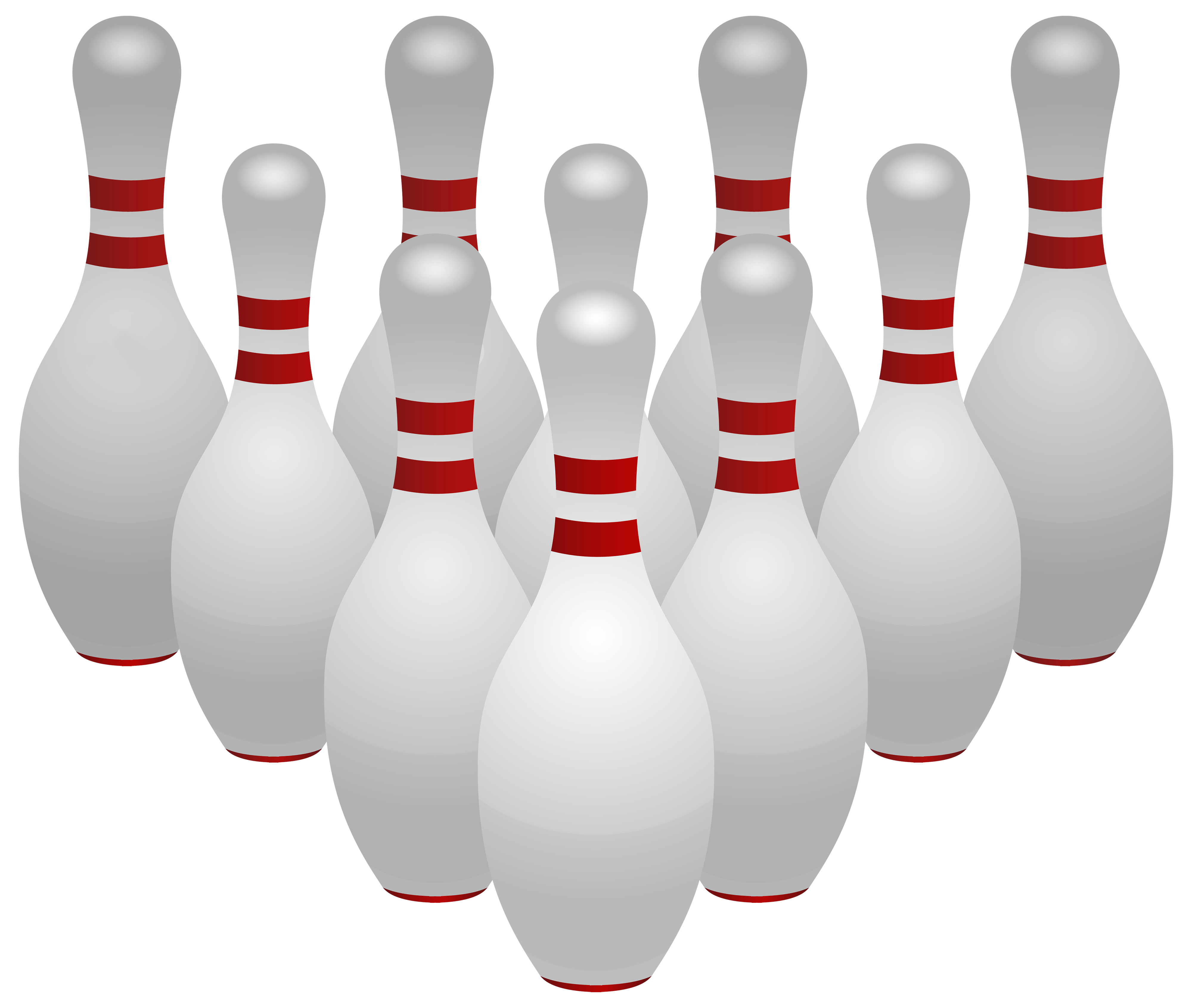 Bowling Pins PNG Transparent Image Download Size 4000x3385px   Bowling PNG28 