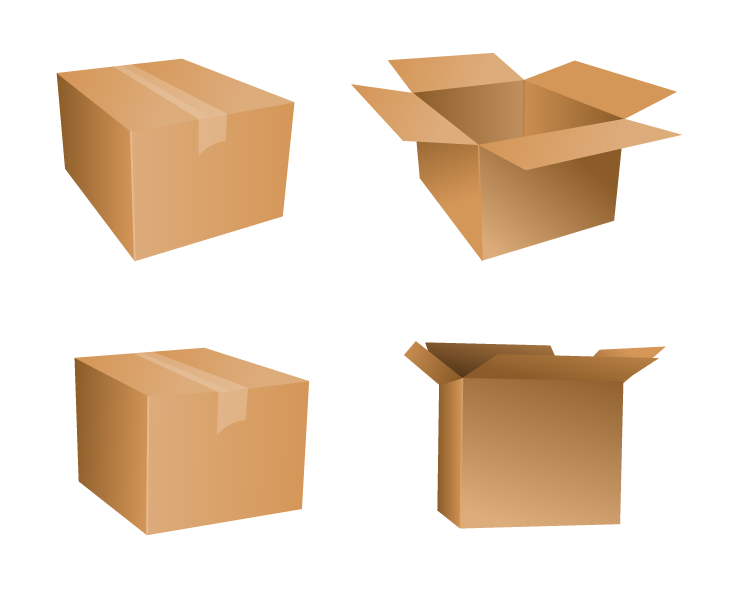 Есть коробка изображенная. Коробки. Картонные коробки. Открытая картонная коробка. Коробка картон.