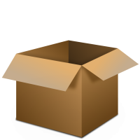 Cardboard box PNG