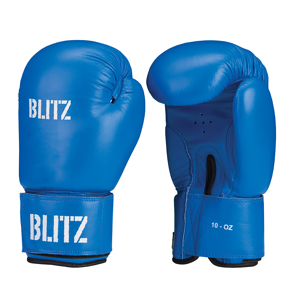 Blue boxing gloves PNG image