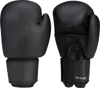 Черные боксерские перчатки PNG фото