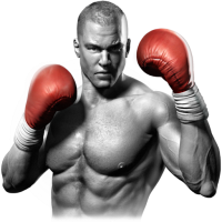 Boxing man PNG image