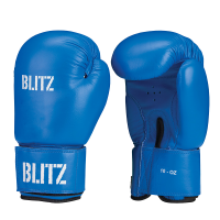 Blue boxing gloves PNG image