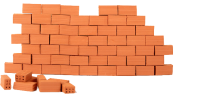 Brick wall PNG image