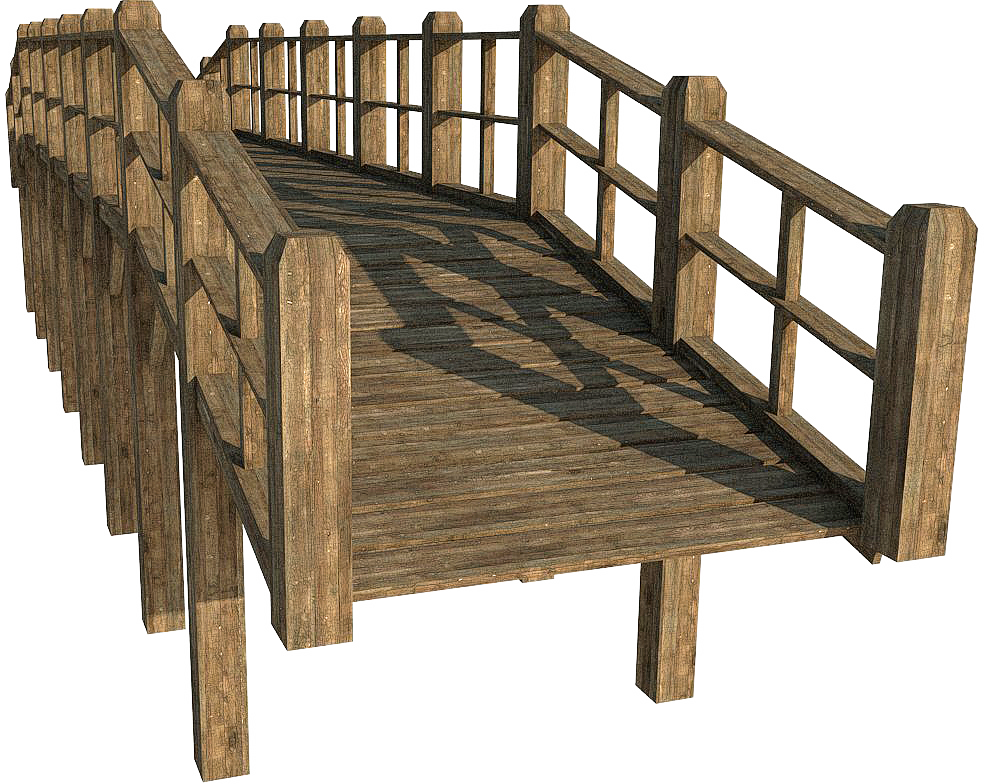 Bridge PNG transparent image download, size: 984x784px