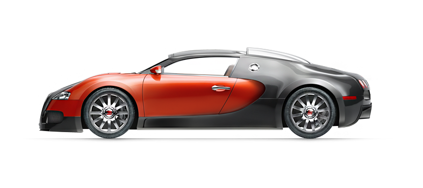 Bugatti car PNG