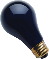 black light bulb PNG
