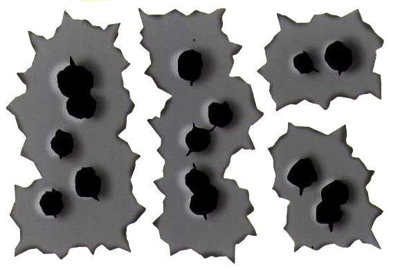 Bullet holes PNG images Download 