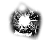 bullet shot hole PNG image