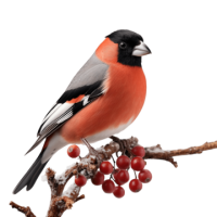 Bullfinch bird PNG