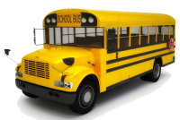 Школьный автобус PNG фото
