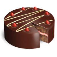 Торт день рождения PNG