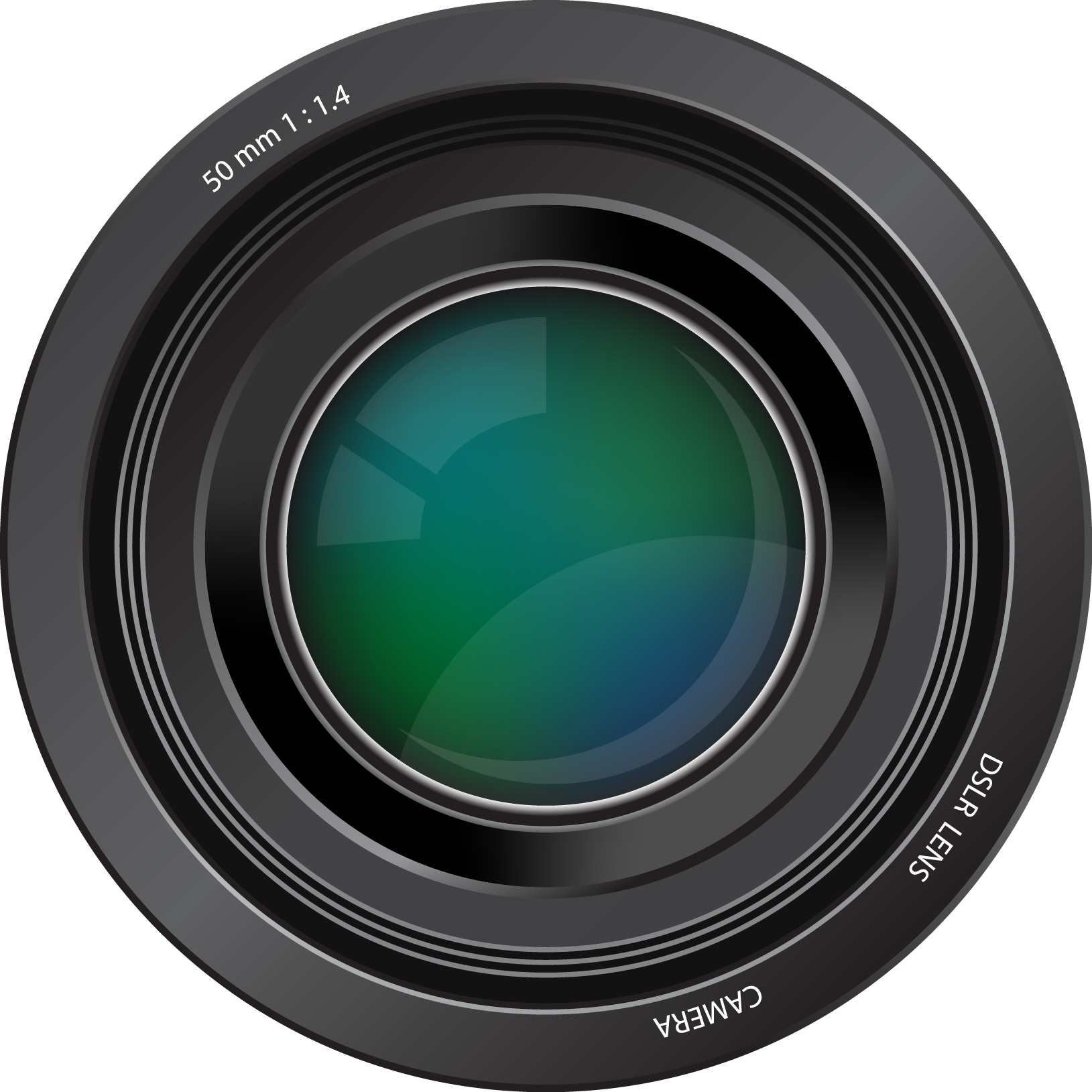 Camera lens PNG