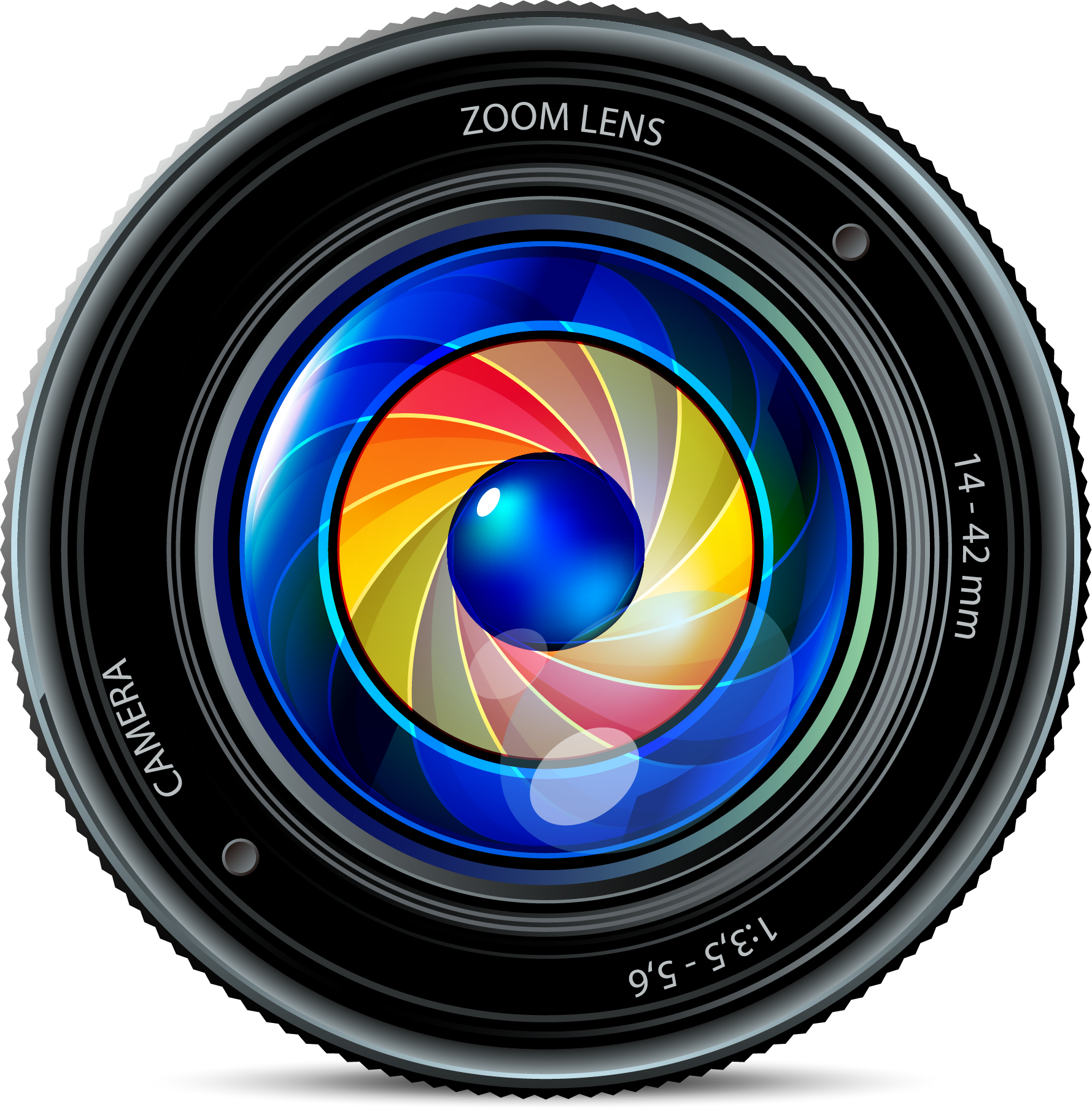 Camera lens PNG