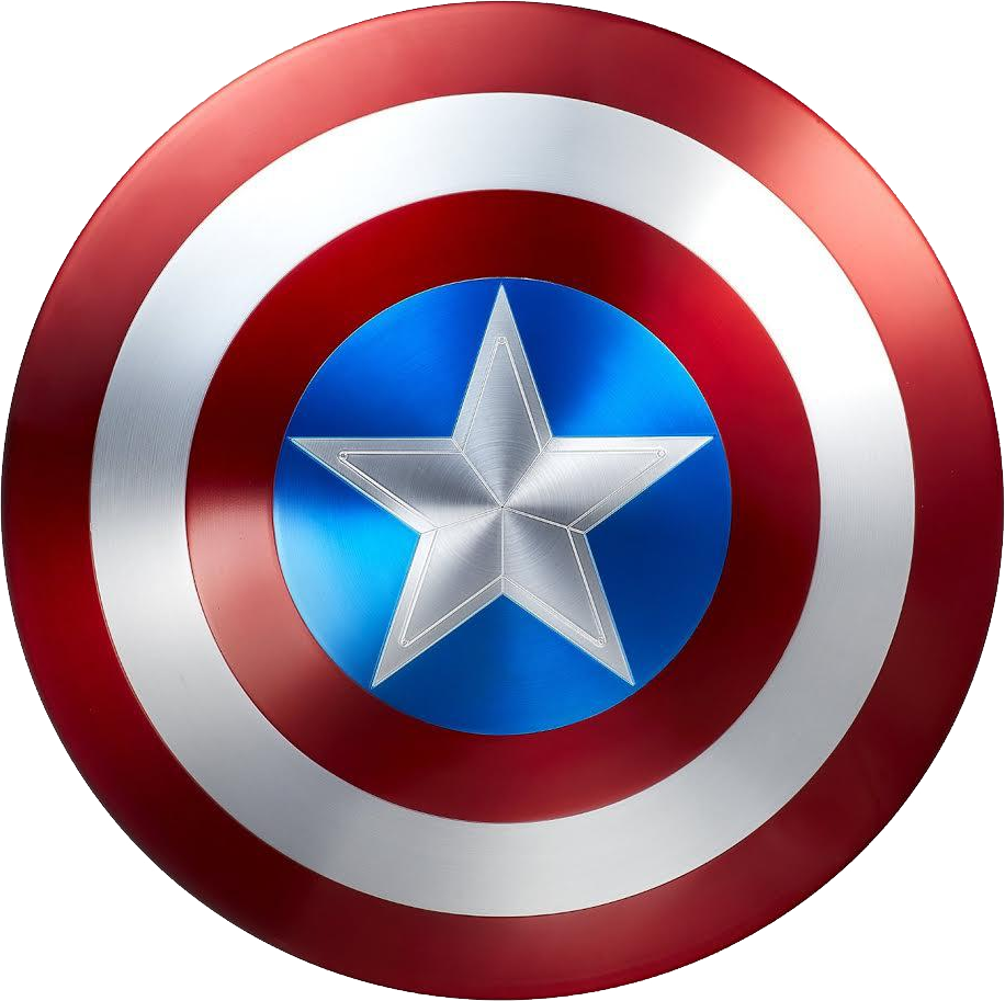 Captain America shield PNG transparent image download, size: 916x913px