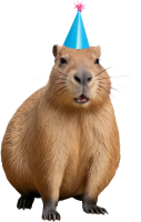 Capybara PNG