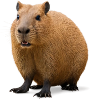 Capybara PNG