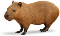 Capybara PNG