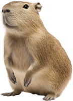 Capybara PNG