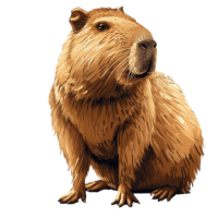 Capybara PNG
