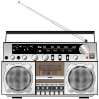 Cassette player PNG image