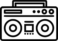 Cassette player PNG