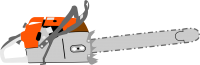 Chainsaw PNG image