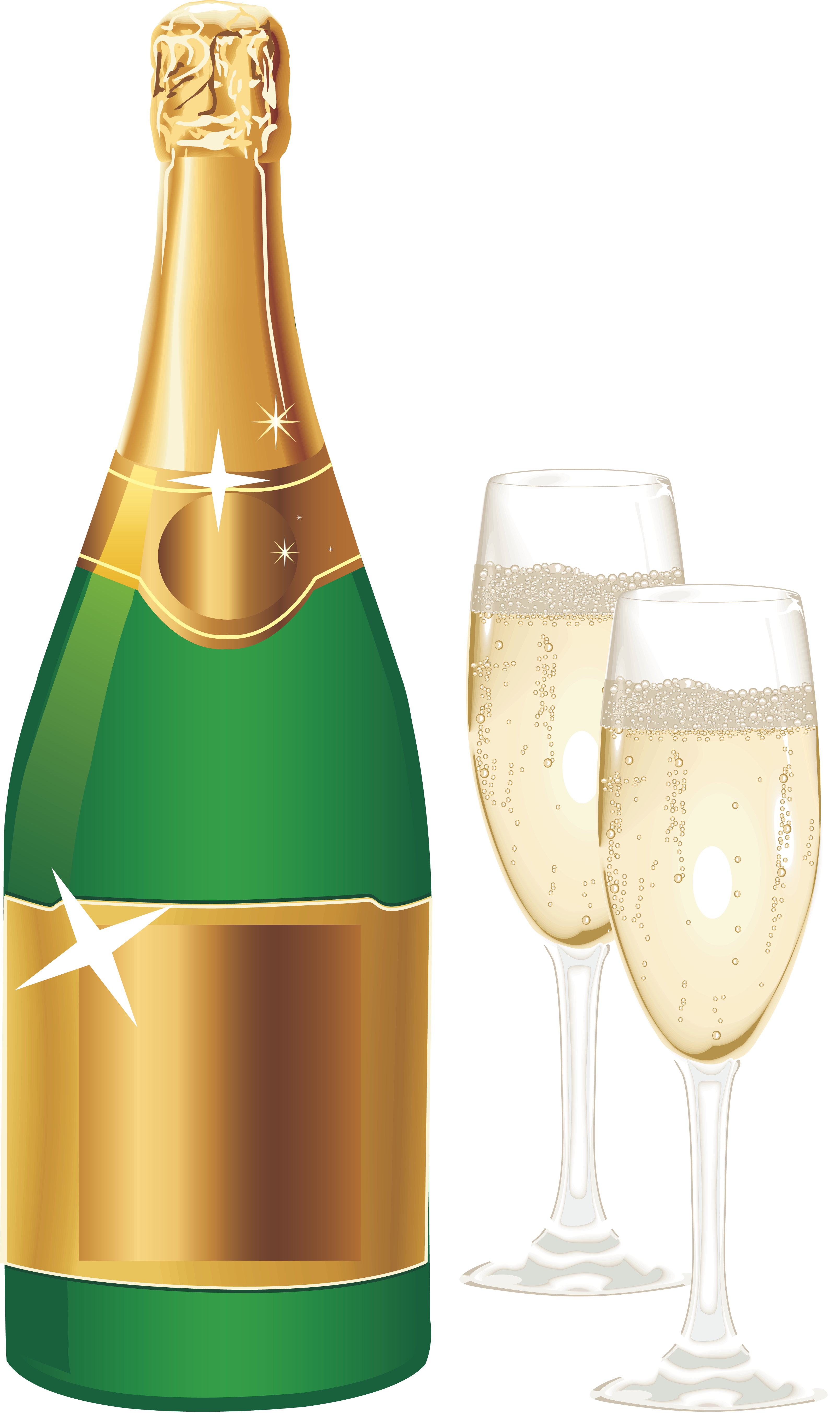 Champagne PNG transparent image