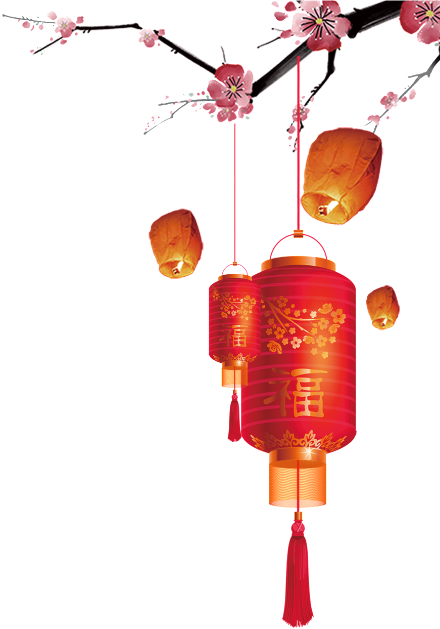 Chinese New Year PNG transparent image download, size 871x1243px