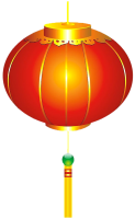 Chinese red lantern PNG