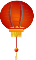 Chinese red lantern PNG
