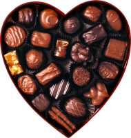 Шоколадные конфеты PNG фото