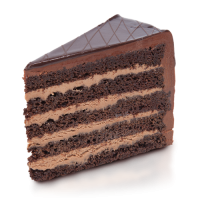 Chocolate cake PNG