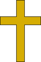 Cruz cristiana PNG