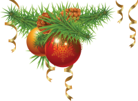 Christmas decoration PNG