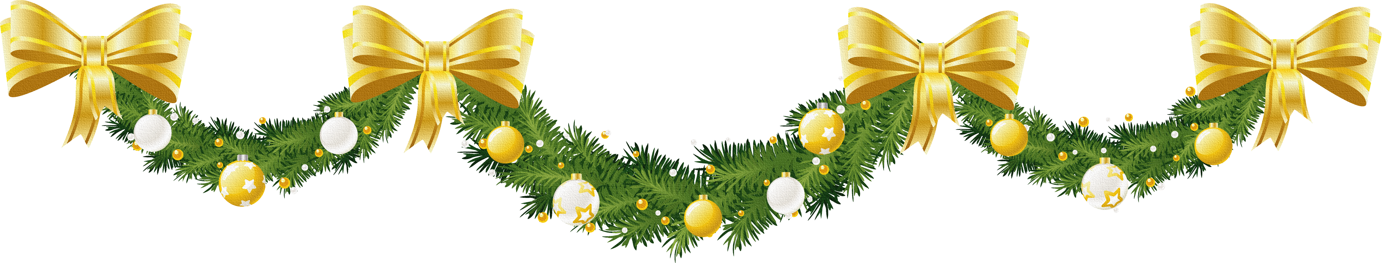 Christmas garland PNG