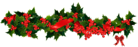 Christmas garland PNG